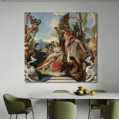 Bacco E Arianna Giovanni Battista Tiepolo gbt15 quadro stampa su tela