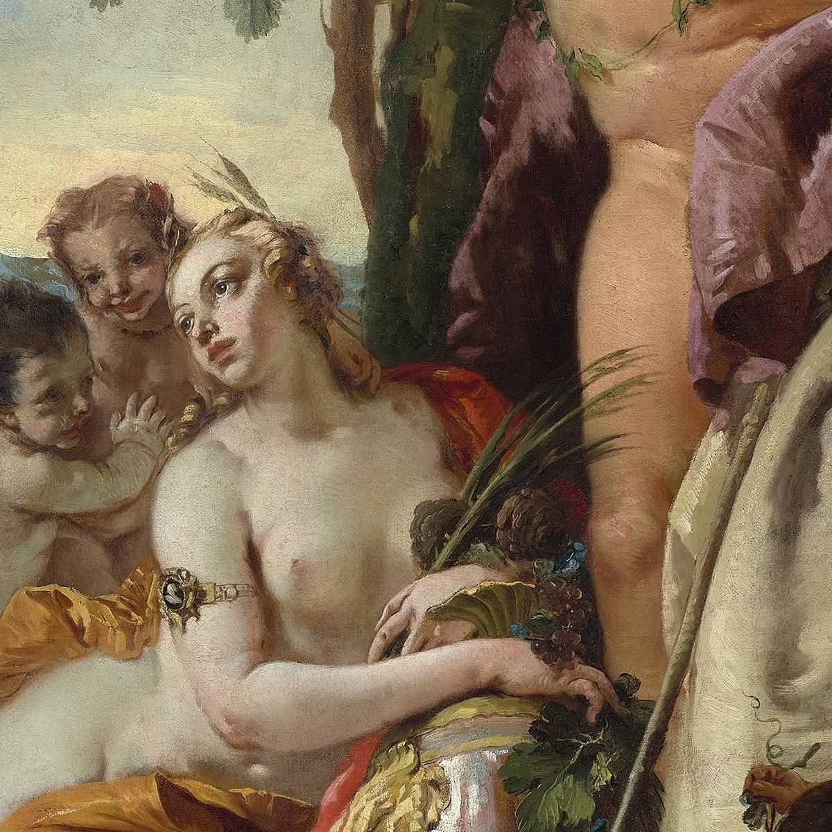 Bacco E Arianna Giovanni Battista Tiepolo gbt15 quadro stampa su tela