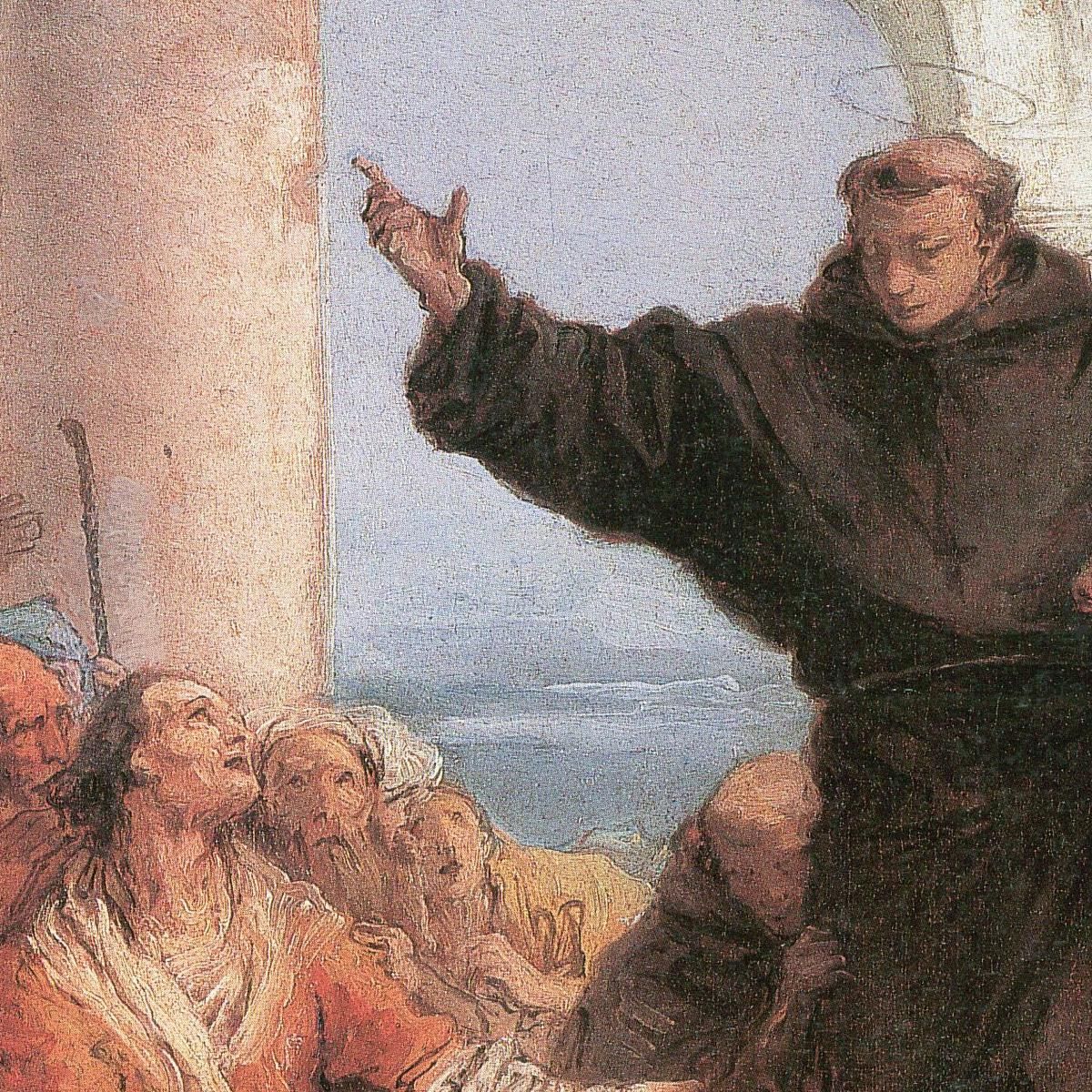 La Guarigione Miracolosa Del Figlio Arrabbiato Giovanni Battista Tiepolo gbt18 quadro stampa su tela