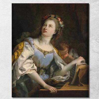 Santa Cecilia Giovanni Battista Tiepolo gbt29 quadro stampa su tela