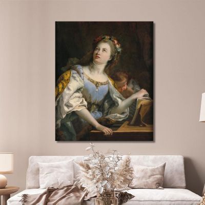 Santa Cecilia Giovanni Battista Tiepolo gbt29 quadro stampa su tela