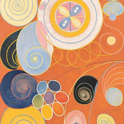 Gruppo Iv N. 3. I Dieci Giovani Più Grandi Hilma af Klint hak8 quadro stampa su tela