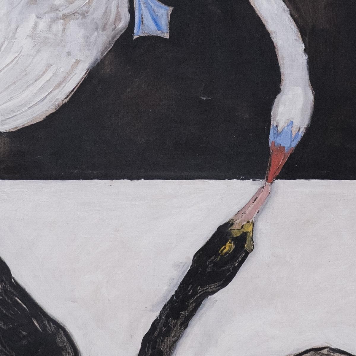 Gruppo Ix-Suw Il Cigno N.1 Hilma af Klint hak16 quadro stampa su tela