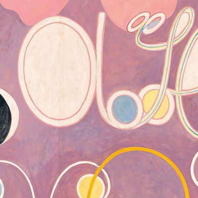 I Dieci Più Grandi N. 5 Dell'Età Adulta Hilma af Klint hak29 quadro stampa su tela