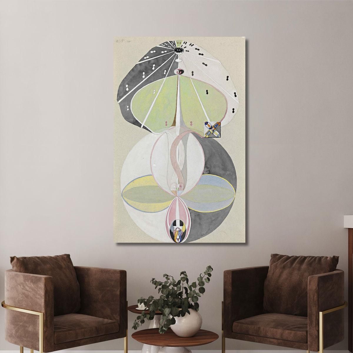 Albero Della Conoscenza N. 5 Hilma af Klint hak33 quadro stampa su tela