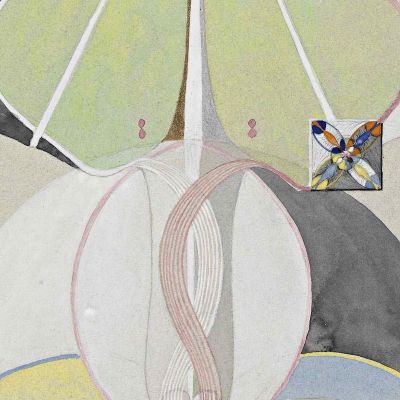 Albero Della Conoscenza N. 5 Hilma af Klint hak33 quadro stampa su tela