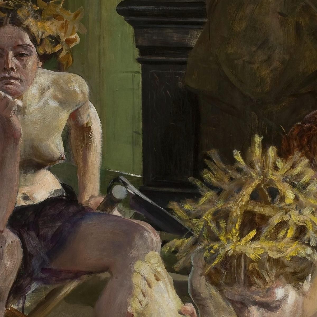La Morte Dell'Artista Jacek Malczewski jml6 quadro stampa su tela