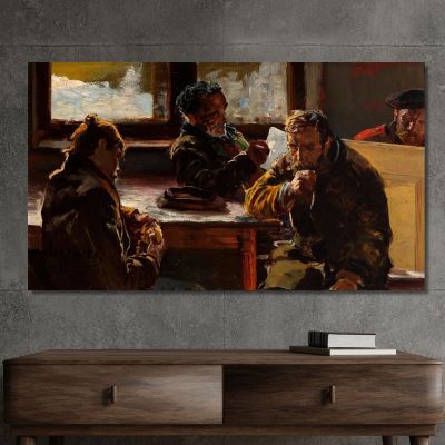 Exilés Jacek Malczewski, jml30 tableau impression sur toile