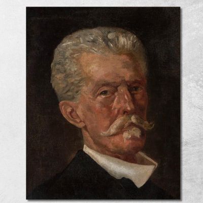 Testa D'Uomo Jacek Malczewski jml38 quadro stampa su tela