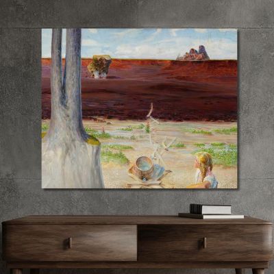 Ma Vie A Quitté La Section Du Triptyque Jacek Malczewski, jml63 tableau impression sur toile