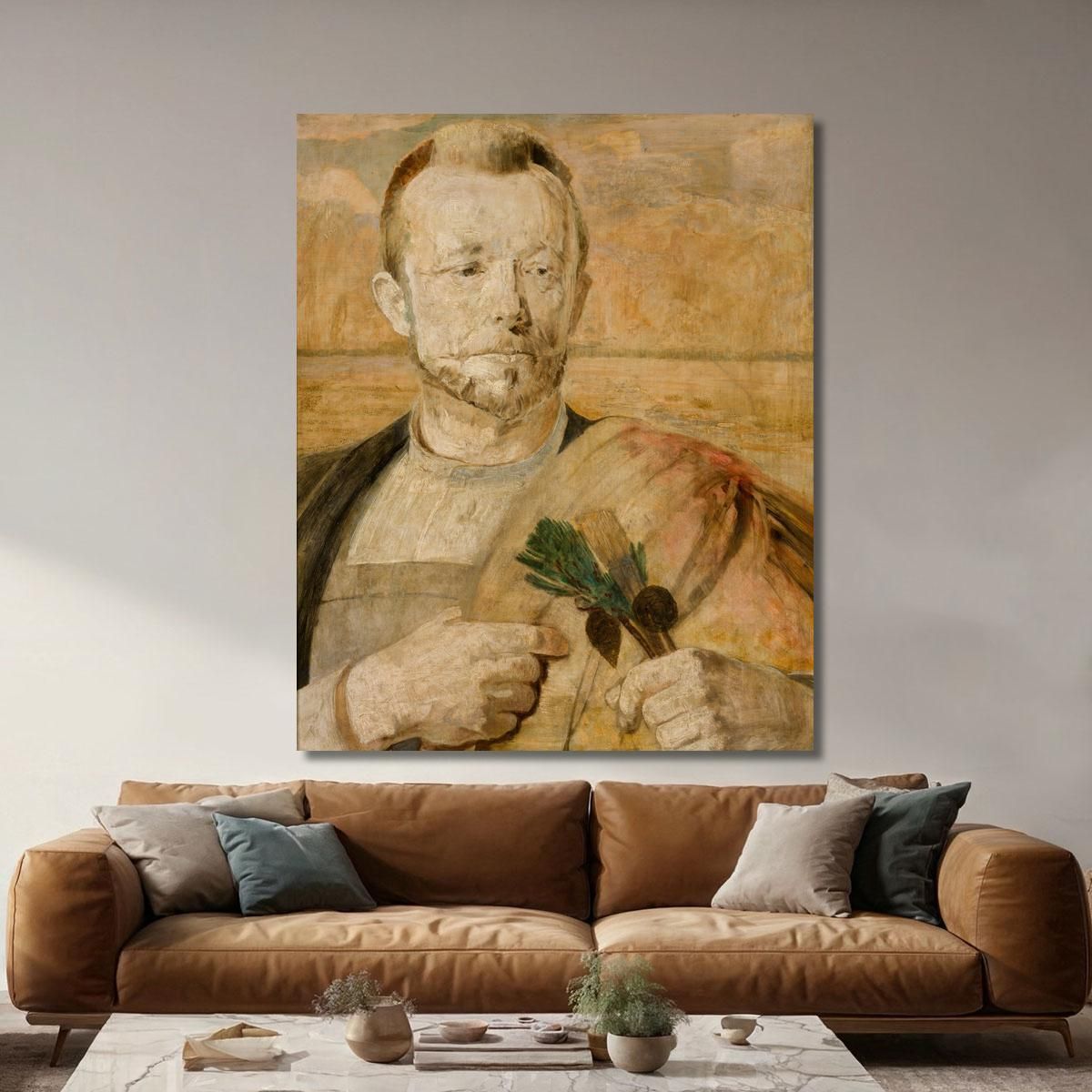 Ritratto Di Alessandro Mroczkowski Jacek Malczewski jml79 quadro stampa su tela