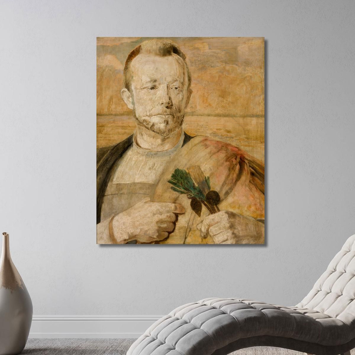 Ritratto Di Alessandro Mroczkowski Jacek Malczewski jml79 quadro stampa su tela