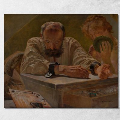 Rilassamento Jacek Malczewski jml101 quadro stampa su tela