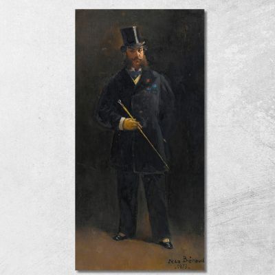 Il Gentiluomo Jean Béraud jbr58 quadro stampa su tela