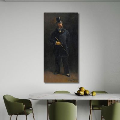 Il Gentiluomo Jean Béraud jbr58 quadro stampa su tela