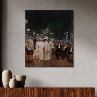 Le Bellezze Della Notte Jean Béraud jbr67 quadro stampa su tela