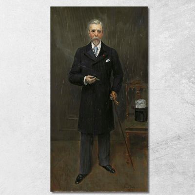 Ritratto Di Sir Campbell Clarke Jean Béraud jbr87 quadro stampa su tela