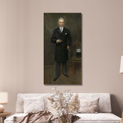 Retrato De Sir Campbell Clarke Jean Béraud, jbr87 cuadro en lienzo