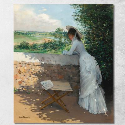 Un Figaro Da Sogno Jean Béraud jbr103 quadro stampa su tela