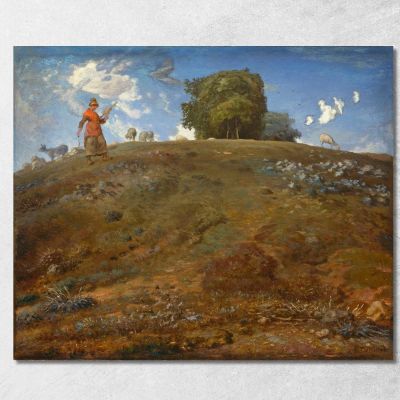 Nell'Alvernia Jean-François Millet jfm23 quadro stampa su tela