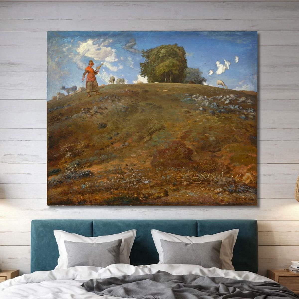 Nell'Alvernia Jean-François Millet jfm23 quadro stampa su tela