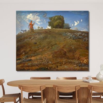 Nell'Alvernia Jean-François Millet jfm23 quadro stampa su tela