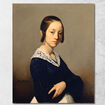 Louise-Antoinette Feuardent Jean-François Millet jfm34 quadro stampa su tela