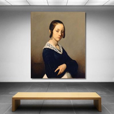 Louise-Antoinette Feuardent Jean-François Millet, jfm34 quadro stampa su tela