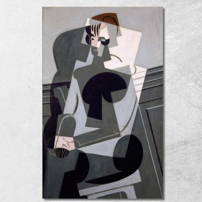 Ritratto Di Josette Gris Juan Gris jgr57 quadro stampa su tela