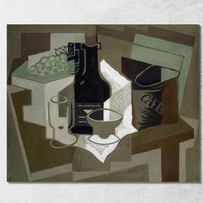 La Borsa Del Caffè Juan Gris jgr65 quadro stampa su tela
