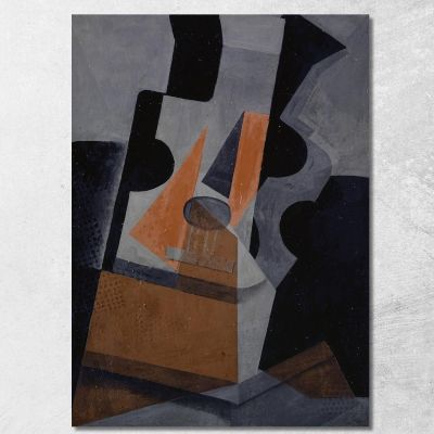 La Chitarra Natura Morta Con Chitarra Juan Gris jgr69 quadro stampa su tela