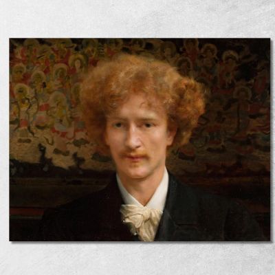 Ritratto Di Ignacy Jan Paderewski Lawrence Alma-Tadema lat31 quadro stampa su tela