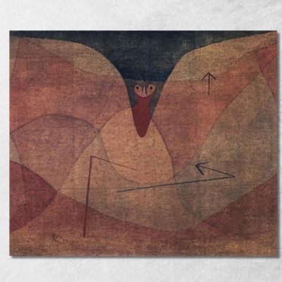 Evoluzione Aviatica Paul Klee pkl8 quadro stampa su tela
