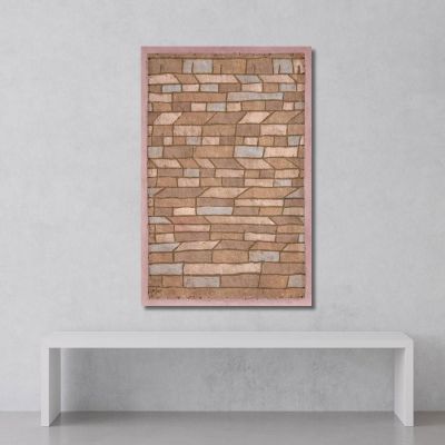 Insediamento Delle Caserme Paul Klee, pkl9 quadro stampa su tela
