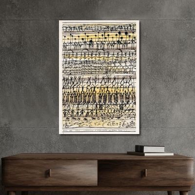 Refroidissement Dans Un Jardin À Zone Chaude Paul Klee, pkl28 tableau impression sur toile
