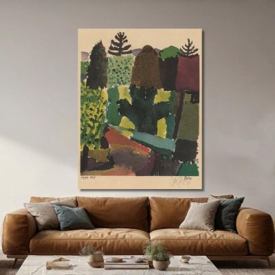 Parc Paul Klee, pkl62 tableau impression sur toile