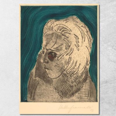 La Donna Stanca Sonia Gramatté Paul Klee pkl100 quadro stampa su tela