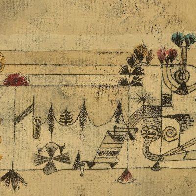 Immagine Di Tutte Le Anime Paul Klee pkl104 quadro stampa su tela