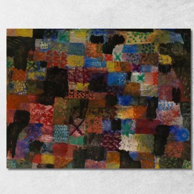 Pathos Profondo Paul Klee pkl118 quadro stampa su tela