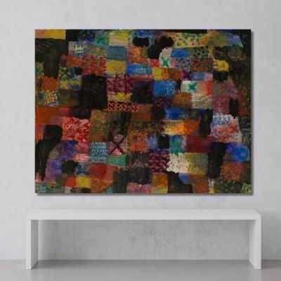Pathos Profond Paul Klee, pkl118 tableau impression sur toile