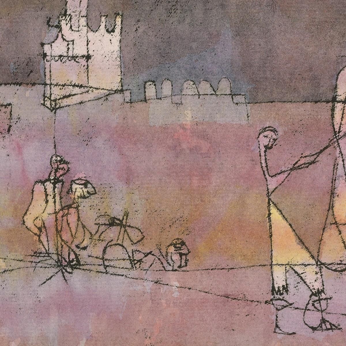 Episodio Prima Di Una Città Araba Paul Klee pkl119 quadro stampa su tela