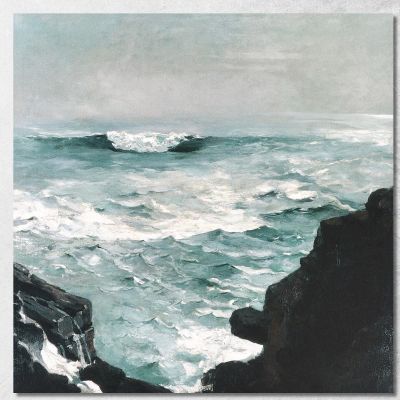 Roccia Del Cannone Winslow Homer whm40 quadro stampa su tela