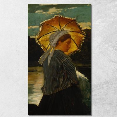L'Infermiera Winslow Homer whm231 quadro stampa su tela