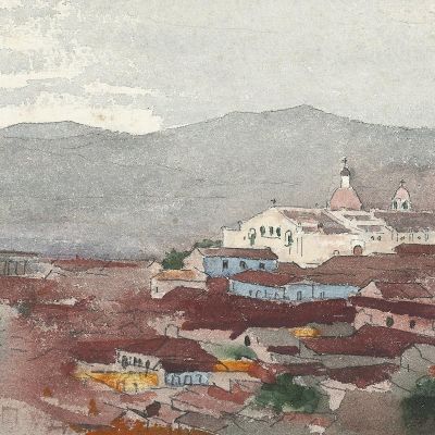 Veduta Di Santiago Di Cuba Winslow Homer whm262 quadro stampa su tela