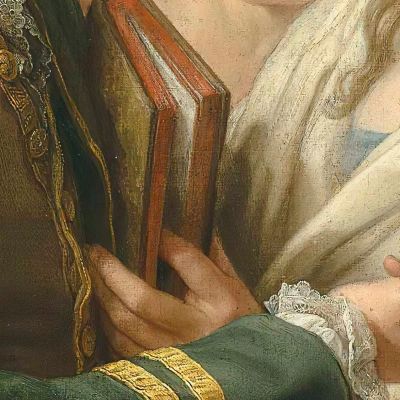 Arthur Saunders Gore Visconte Sudley In Seguito 2° Conte Di Arran E Sua Moglie Pompeo Batoni pbt6 quadro stampa su tela