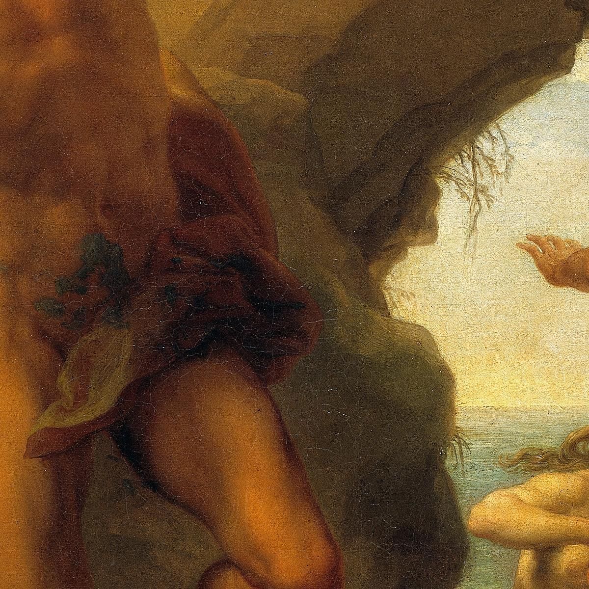 Atis E Galatea Pompeo Batoni pbt7 quadro stampa su tela