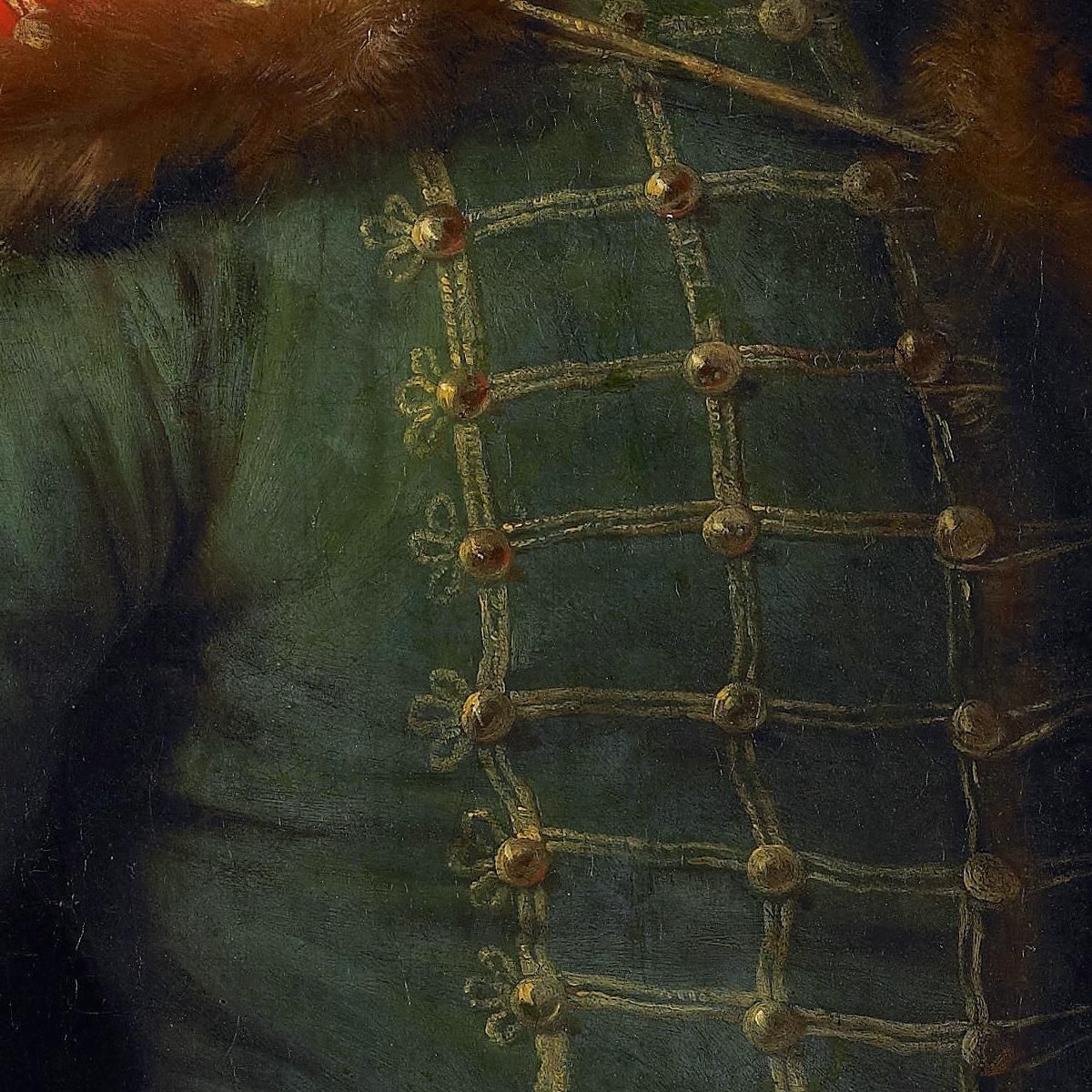 Ritratto Di John Woodyeare Pompeo Batoni pbt33 quadro stampa su tela