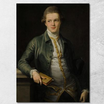 Ritratto Di Thomas Orde Poi Orde-Powlett E Primo Barone Bolton Pompeo Batoni pbt40 quadro stampa su tela