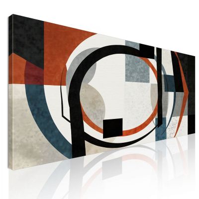 Quadro Forme Astratte Dinamismo E Armonia Geometrica absh14 quadro stampa su tela