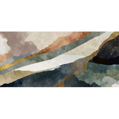 Framework Abstract Shapes The Shades Of The Landscape , absh25 canvas print